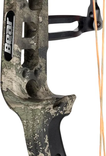 Miniatura 7 de Bear Archery Escalate Paquete de arco compuesto para adultos, longitud de estiramiento de 26 a 30 pulgadas, 45-60 y 55-70 libras