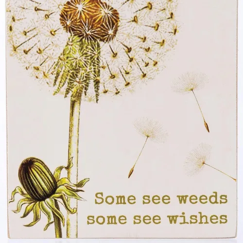 Miniatura 4 de Primitives by Kathy Some See Weeds Some See Wishes, I Think of You Every Daisy, You Bet Your Sweet Aster - Juego de imanes decorativos