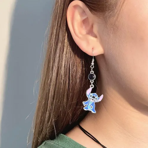 Miniatura 2 de ZHUOXING - Aretes de punto para mujeres y niñas Ohana significa regalos de joyería familiar para niñas regalo de puntada regalos de Navidad regalos