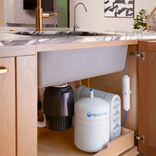 Miniatura 2 de Aquasana SmartFlow® Filtro de agua de ósmosis inversa Sistema RO bajo el fregadero Certificado WQA hasta el 99,99% de 90 contaminantes sin grifo