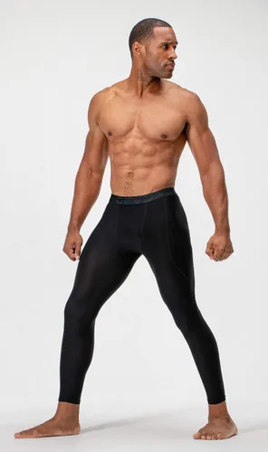 Miniatura 3 de DEVOPS Paquete de 2 leggings deportivos de compresión para hombre con bolsillosin bolsillo