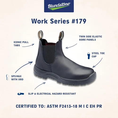 Miniatura 4 de Blundstone Botas de seguridad con punta de acero para hombre