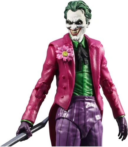 Miniatura 7 de DC Multiverse The Joker: The Clown from Batman: Three Jokers - Figura de acción de 7 pulgadas con accesorios