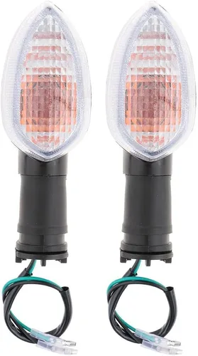 Miniatura 10 de Riloer Indicadores de giro para motocicleta, luz ámbar, lámpara intermitente LED para motocicleta, compatible con Yamaha FZ1 FZ6 FZ1000 FZ600 R6 R1