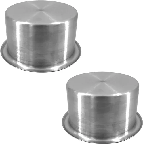 Miniatura 2 de ISURE MARINE 2 Piezas Portavasos Empotrable de Acero Inoxidable de 3" Anti-Derrame con Arandela Antideslizante, Insertos de Portavasos para Mesa