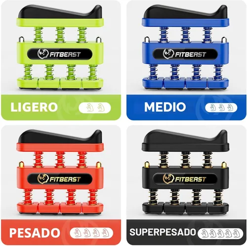 Miniatura 2 de FitBeast Fortalecedor de Dedos, Ejercicio de Dedos, Ejercicio de Mano para Mejorar la Destreza y Fuerza en Dedos, Manos, Antebrazos – Entrenador