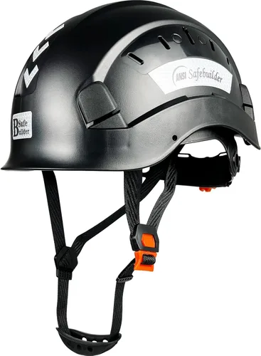 Casco de Seguridad para Construcción ABS Casco Duro Sistema de Ventilación Ajustable Cascos Duros Protección de Cabeza para Trabajo Industrial para
