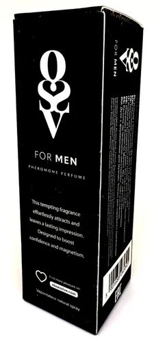 Miniatura 7 de Perfume de feromonas sexuales extrafuertes OBSESSIVE para hombre a mujer atraída larga duración colonia hombres 0.33 oz