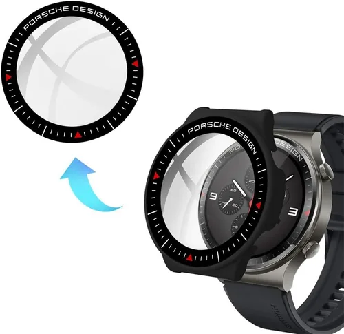 Miniatura 5 de Compatible con Huawei Watch GT 2 Pro Protector de pantalla Ultra Delgado HD Vidrio Templado Protector de Pantalla Protección General Electroplate