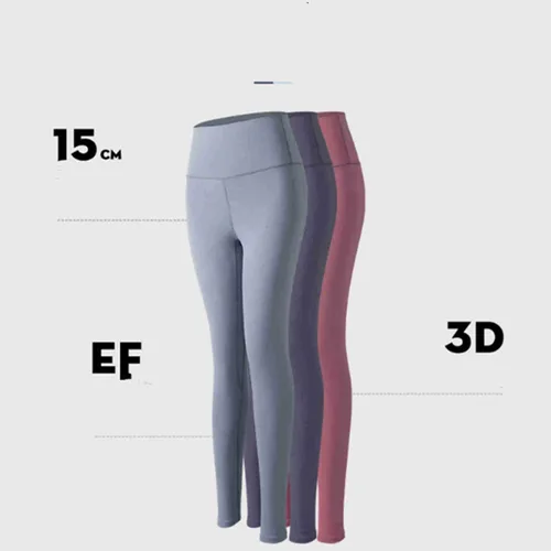 Miniatura 3 de ZHAOXIAN Pantalones de yoga de cintura alta con bolsillos, control de abdomen, pantalones de entrenamiento para mujer, leggings de yoga elásticos