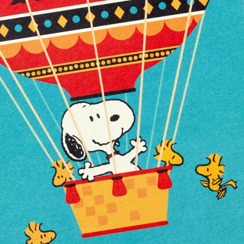 Miniatura 5 de Hallmark Tarjetas de agradecimiento de Peanuts, Snoopy in Hot Air Balloon (20 tarjetas con sobres)