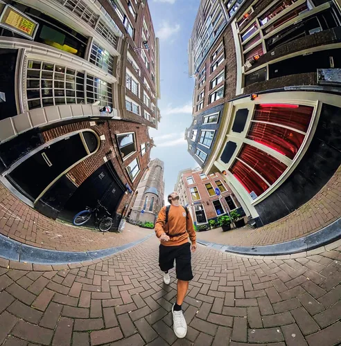 Miniatura 9 de GoPro MAX impermeable 360 + cámara de acción tradicional con video HD esférico de 5.6K30, 16.6MP, 360 fotos, estabilización de transmisión