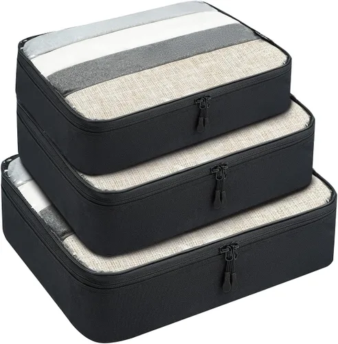 Miniatura 5 de BAGAIL Organizador de embalaje transparente para accesorios de viaje Maleta de equipaje