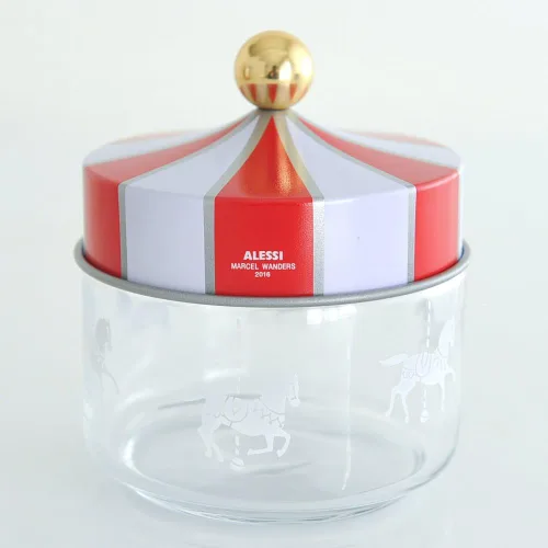 Miniatura 4 de Alessi MW30/50 Tarro decorativo de circo, multicolor, NULL