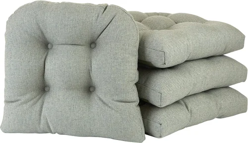 Miniatura 46 de Klear Vu Gripper Overstuffed - Cojines universales antideslizantes para silla de comedor para decoración de cocina o uso de oficina, almohadilla
