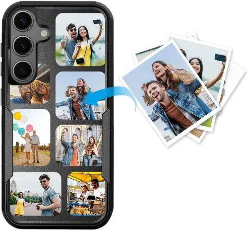 Miniatura 155 de Funda protectora personalizada para Samsung Galaxy S22 Ultra 5G (versión 2022), funda protectora de doble capa resistente con múltiples fotos, a