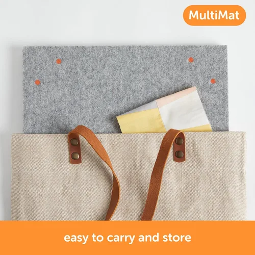 Miniatura 7 de oliso MultiMat Almohadilla de Prensado de Lana – 100% Lana de Nueva Zelanda, 14" x 14", ½" de Grosor – Ideal para Acolchado, Costura y Manualidades