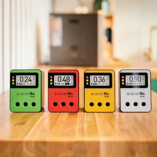Miniatura 8 de Radon One - Detector de radón rápido para el hogar con respuesta de 10 minutos, pantalla de tinta electrónica, alimentado por batería, monitor
