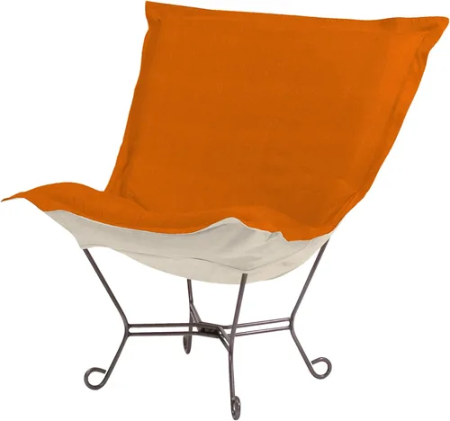 Miniatura 50 de Howard Elliott Collection Avanti Pecan - Silla de asiento oscilante con funda, silla multiusos de mariposa con marco de titanio, muebles de patio