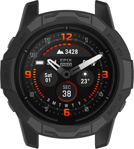 Miniatura 3 de Disscool Funda compatible con Garmin EPIX Pro de 1.654 pulgadas/Fenix 7S Pro/Fenix 7S, PC, ligera, resistente a los arañazos, funda protectora