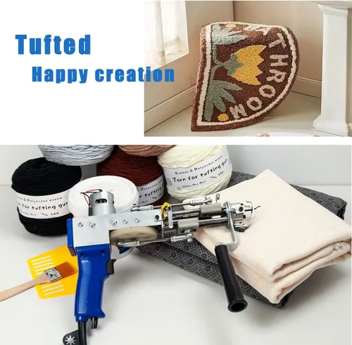 Miniatura 7 de Paño de respaldo antideslizante de 71 x 39 pulgadas, tela de respaldo de tela de vinilo primaria, almohadilla antideslizante con patrón de flor