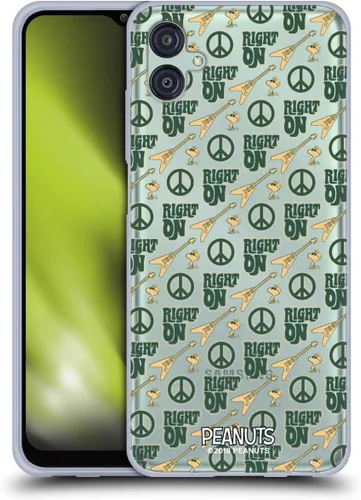 Miniatura 195 de Head Case Designs Funda de gel Woodstock 50th con licencia oficial de Peanuts Snoopy Guitar 1969 [protección de grado militar] compatible