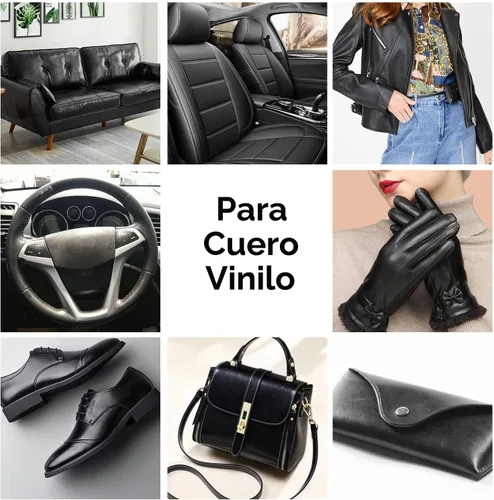 Miniatura 2 de Bálsamo recolorante de cuero negro, acondicionador restaurador de color de cuero, kits de reparación de cuero para muebles de vinilo, sofás