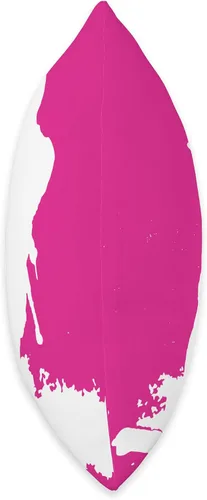 Miniatura 2 de Kitesurf Gifts and Surf Lover Tees by taiche Kitesurfing Enthusiast Riding A Wave - Almohada de silueta blanca, 16 x 16 pulgadas, multicolor