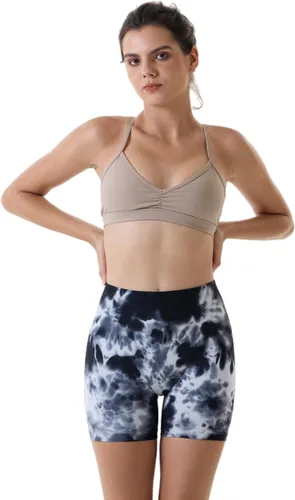 Miniatura 4 de AUROLA Dream Collection - Pantalones cortos de entrenamiento para mujer, sin costuras, suaves, de cintura alta, pantalones cortos de gimnasio