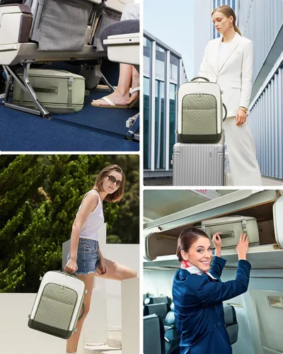 Miniatura 6 de LOVEVOOK Mochila de Viaje Grande, Mochila de Equipaje de Mano para Aviones, Viajes