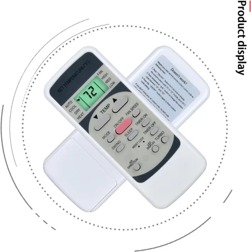 Miniatura 6 de Mando a distancia de repuesto compatible con aire acondicionado Midea RG51M5/(C) EU Milexus RG51M5/EU AC
