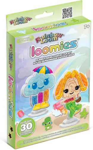 Miniatura 9 de Rainbow Loom: Loomies Fairy Tale Paquete de 2 unidades: kit de 4 personajes y kit de 2 personajes. Crea 6 personajes temáticos con 2 kits de bandas