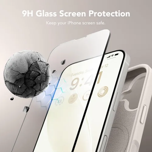 Miniatura 710 de GONEZ Funda de silicona para iPhone 15 Pro Max, compatible con Magsafe, protector de cámara + protector de pantalla, forro de microfibra suave