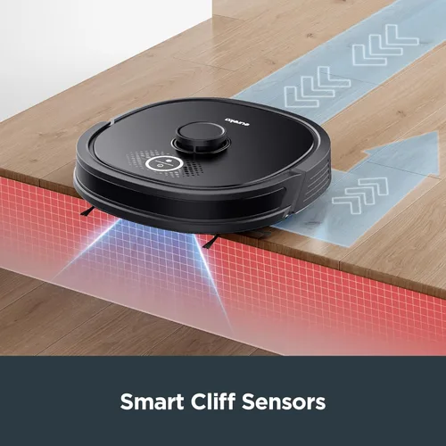 Miniatura 4 de EUREKA Aspiradora robótica, NER650 2000Pa Robot Aspiradora con Navegación SUD, mapeo inteligente y conexión Wi-Fi para suelo de alfombra con Alexa