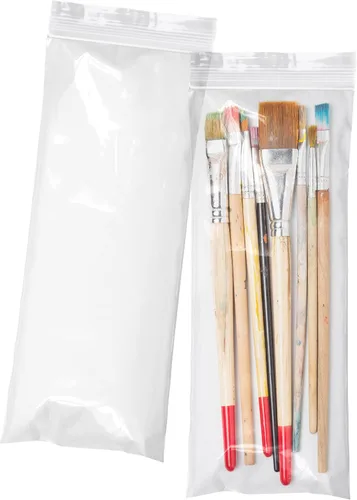 Miniatura 30 de APQ - Bolsas de plástico transparente con cierre de cremallera, 2 x 3 pulgadas. Paquete de 1000 bolsas de plástico con cierre de cremallera. Bolsas