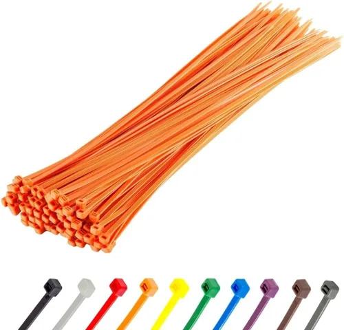 Miniatura 68 de GTSE - Paquete de 100 bridas con cremallera de 20.3 cm, color plateado/gris, 8.06 kg de resistencia, bridas de nailon grises resistentes a los rayos