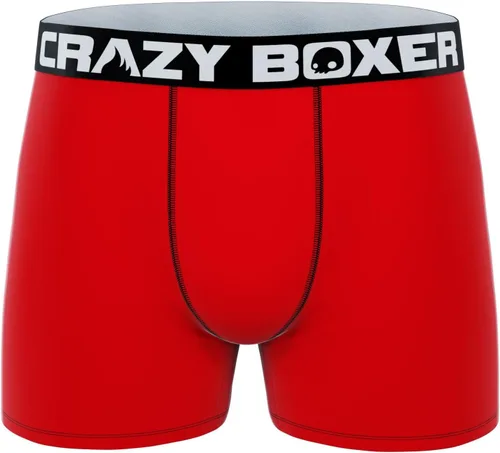 Miniatura 4 de CRAZYBOXER Ropa interior para hombre Angry Birds, ligera, cómoda, con cintura antideslizante (paquete de 2)