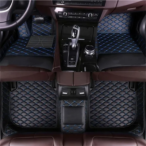 Miniatura 11 de Alfombrillas personalizadas de cuero artificial para automóvil, impermeables, antideslizantes, adecuadas para automóviles, SUV, camionetas, protegen