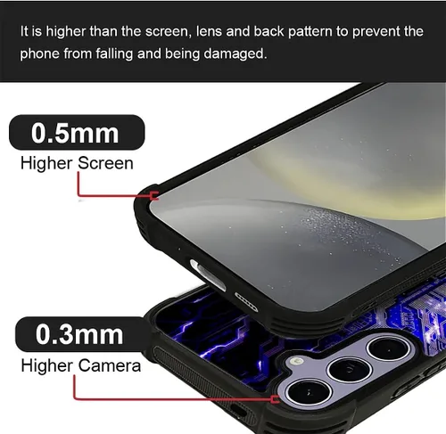 Miniatura 319 de CARLOCA Funda compatible con Samsung Galaxy S22 Ultra, diseño gráfico de Star Howling Wolfs Samsung Galaxy S22 Ultra, diseño gráfico, a prueba