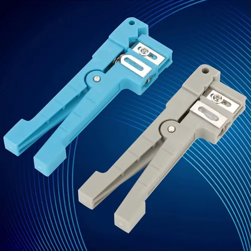 Miniatura 3 de Bewinner Kit profesional de pelacables de fibra óptica y pelacables coaxiales, 45-162 y 45-163 para cortar eficientemente, multimodo y varias