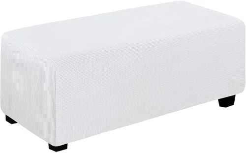Miniatura 20 de Easy-Going Funda Elástica para Otomana Taburete de Almacenamiento Plegable Protector de Muebles Funda Rectangular Suave con Parte Inferior Elástica