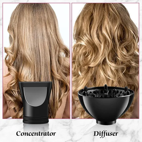 Miniatura 6 de Secador de pelo profesional Secador iónico de 3500 W, potente secador de pelo de salón de belleza, turmalina de cerámica, secado rápido