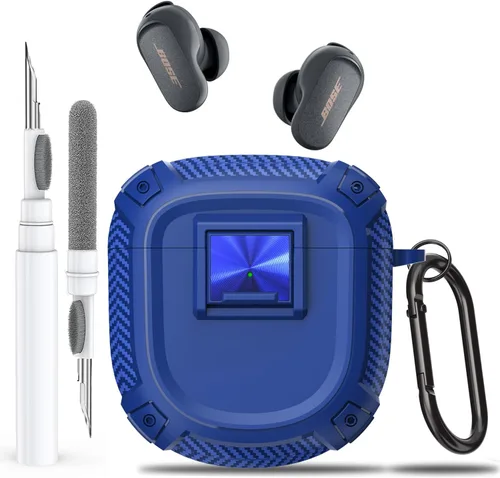 Miniatura 9 de Olytop para Nuevos Auriculares Bose QuietComfort II (2022) / Ultra (2023) Funda con Clip de Cierre y Kit Limpiador con Lápiz, Protección Resistente