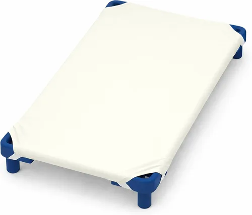 Miniatura 16 de Paquete de 6 sábanas para cuna preescolar para guardería, tela de mezcla de poliéster con esquinas elásticas para cunas que se adaptan a 22 x 40