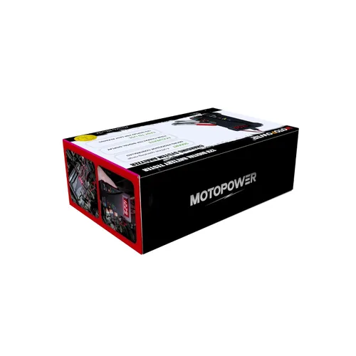 Miniatura 8 de MOTOPOWER Probador de batería digital de 12 V, voltímetro y alternador, analizador de sistema de carga con pantalla LCD e indicación LED, pintura
