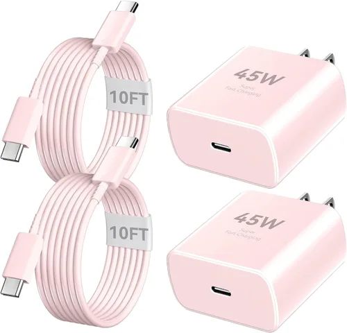 Miniatura 9 de Cargador USB C súper rápido de 45 W para iPhone 17 16 Pro Max, cargador de iPhone de 10 pies de largo, cable de carga rápida para iPhone 17 16 Pro