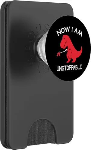 Miniatura 8 de Now I'm Unstoppable – Funny Pop Socket TRex – PopSockets Grip y soporte para teléfonos y tabletas