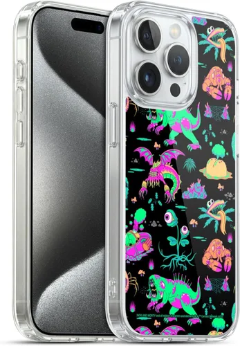 Miniatura 150 de Head Case Designs Funda de gel con licencia oficial de Rick and Morty Aliens Season 3 [protección de grado militar] compatible con Apple iPhone 12