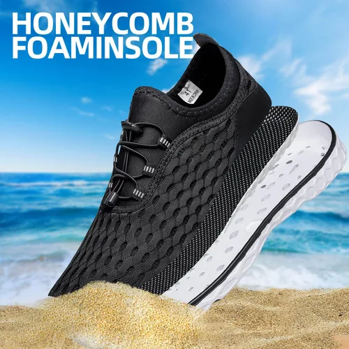 Miniatura 4 de DOUSSPRT Zapatos acuáticos deportivos de secado rápido para mujer