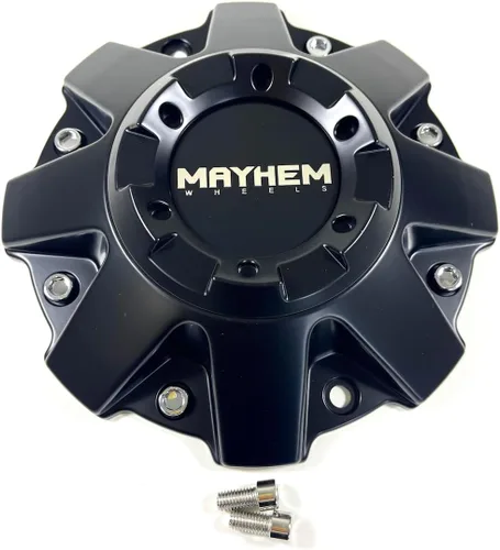 Miniatura 2 de Mayhem Wheels C108010C01 C806803-2CAP 806804CB7 C108010MB01 Tapa central negra mate